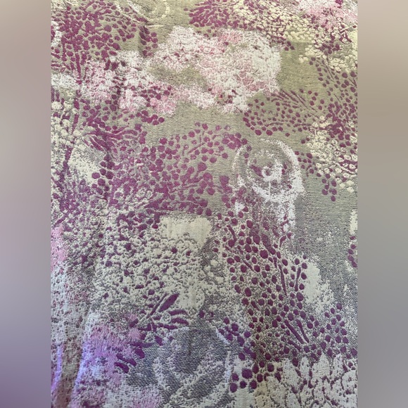 Petrusse Pure Wool Mauve and Pink French Scarf 80x28” - Picture 4 of 11